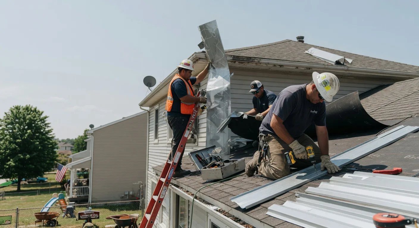 Storm Damage Metal Roof Repair in Barryville, NY